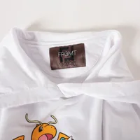 FENDI 23年 コットンパーカーXL ホワイト 　 ポケモンカイリュー フェンディ 23年 コットン パーカー XL メンズ ホワイト FY1143