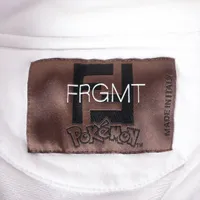 フェンディ 23年 コットン パーカー XL メンズ ホワイト FY1143