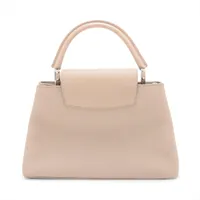 ヴィトン トリヨン カプシーヌMM M54893 ベージュ AP115187｜中古