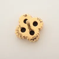 専用！ヴァンクリーフ&アーペル スウィートアルハンブ オニキスYGピアス Van Cleef ＆ Arpels 美品 ヴァンクリーフ & アーペル