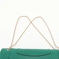 q26【極美品】ブルガリ　セルペンティ　レザー　チェーン　ショルダーバッグ. q26【極美品】ブルガリ セルペンティ レザー チェーン