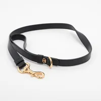 【新品未使用】GUCCI ペット用　レザー　リード グッチ 692949 ペット用品 リード レザー ブラック A3720743
