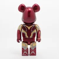 ベアブリック フィギュア プラスチック レッド MARVEL Infinity