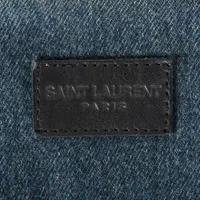 サンローランパリ 15年 コットン デニムジャケット S メンズ