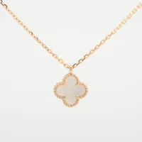 ヴァンクリーフ＆アーペル　スウィートアルハンブラ　ネックレス ヴァンクリーフ&アーペル スウィートアルハンブラ シェル