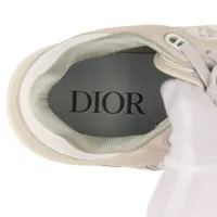 【25SS新作】DIOR B27スニーカー ベージュ レザー メンズ CDロゴ ベージュ系 Dior B27(ディオール) スニーカー(メンズ) - 海外