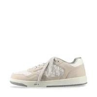 【25SS新作】DIOR B27スニーカー ベージュ レザー メンズ CDロゴ ディオール B27 レザー スニーカー EU42 メンズ ベージュ FA0921