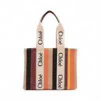 Lily【新品・未使用品】Chloé ベージュトートバッグ Chloe - 新品 クロエ Chloe トートバッグ ウッディ ベージュ系