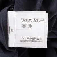CHANEL ブラック シャツ XL ココロゴ CHANEL 美品/国内正規 シャネル P57567K07661 ココマークボタン