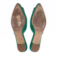 新品未使用 マノロブラニク ハンギシ フラット ミュール MANOLO BLAHNIK マノロブラニク ハンギシ サンダル フラット 美
