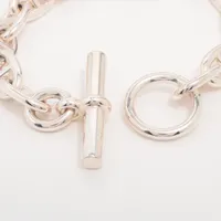 HERMES エルメス シェーヌダンクルMM 15コマ シルバー ブレスレット 新品 》 エルメス シェーヌダンクル GM 15コマ シルバー製
