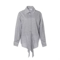 シャネル ココボタン 23SS コットン シャツ 38 レディース