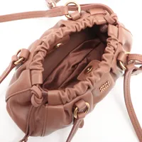 【MIUMIU】5BP089 ショルダーバッグ セール】ミュウミュウ☆レザーショルダーバッグ☆5BP089 (MiuMiu