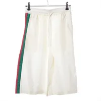 グッチ ナイロン ショートパンツ XS レディース ホワイト 678653
