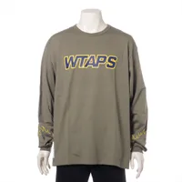 WTAPS Tシャツ・カットソー カーキ 3304124D0046 Wtaps-Territory-Pocket-T-Shirt