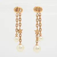 Dior Tribales ピアス ディオール パール ゴールド 楽天市場】Dior ディオール ピアス Tribales New Look