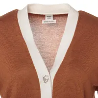 新作新品　エルメス　シェーヌダンクル　半袖ニット HERMES エルメス カーディガン 半袖ニット シェーヌダンクル
