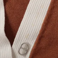 エルメス シェーヌダンクル 25年 カシミヤ 半袖ニット 34 レディース