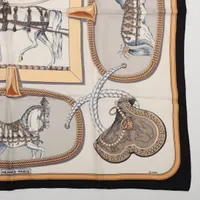 エルメス カレ90 GRAND APPARAT 盛装の馬 スカーフ　タグ無 HERMES - エルメス HERMES スカーフ カレ90 GRAND APPARAT 盛装