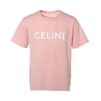 セリーヌ トリオンフ エディ期 コットン Tシャツ L レディース