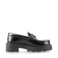 クリスチャンディオール DIOR BOY レザー ローファー 34