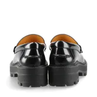 Christian Dior ブラック ローファー 23cm Christian Dior DIOR BOY Leather Loafer 34 Ladies' Black