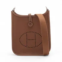 新古☆エルメス☆エブリン16 TPM GRIS NEVE ゴールド金具 栄】【HERMES】エルメス エブリン TPM 16 ゴールド B刻 シルバー