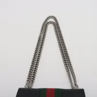 グッチ ディオニュソスラージショルダーバッグ ブラック グッチ ディオニュソス レザー チェーンショルダーバッグ