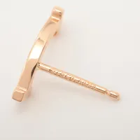 ティファニー Tスマイル ピアス 750(PG) 1.6g A3725460｜中古