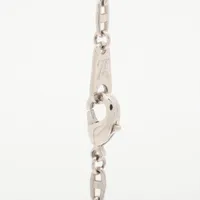 ヴィトン M02225 LV スピード OB2284 ネックレス GP シルバー A3725606