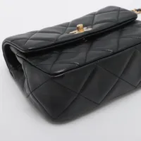 ✳︎可動品CHANEL マトラッセ　ブラック レザーバンド 時計　本物✳︎ ✳︎可動品CHANEL マトラッセ ブラック レザーバンド 時計 本物