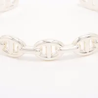 新品未使用エルメス　シェーヌダンクル　バングル　ST エルメス シェーヌダンクル アンシェネ バングル ST 925 19.5g