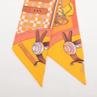 【人気】☆HERMES☆Les Voitures Nouvellesツイリー Les Voitures Nouvelles Twilly | Hermès Mainland China