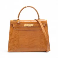 エルメス ピアノ ポロサス ネイビー ゴールド金具 ○X:1994年 A2915219