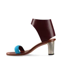 Celine フィービー　コレクション　ギリーサンダル　35サイズ 美品 CELINE セリーヌ フィービー期 レザー プラットフォーム