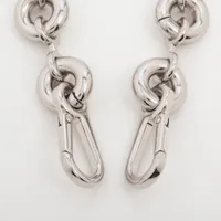 未使用 LOEWE ロエベ　ドーナツチェーンストラップ　シルバー ロエベ ドーナツ チェーン ストラップ GP シルバー A3728371｜中古