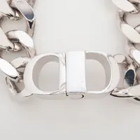 新品　ディオール Icon チェーンリンクブレスレット　シルバー DIOR | CD Icon チェーンリンク ブレスレット シルバー