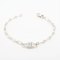【Tiffany】ティファニー1837 ダブルロックブレスレット★ラージ 24年最新作】Tiffany スモール ダブル ロック ブレスレット