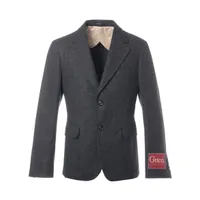 GUCCI ウールジャケット 46 グレー グッチ ウール テーラードジャケット 46 メンズ グレー 639029