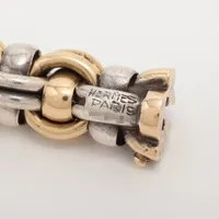 エルメスヴィンテージブレスレット 美品】エルメス taquet タクェ ヴィンテージブレスレット