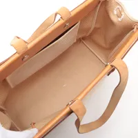 エルメス エールバッグ カバスGM トワルアッシュxレザー