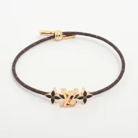 ルイヴィトン ブレスレット LOUIS VUITTON - ルイヴィトン ブレスレット M0980A モノグラム