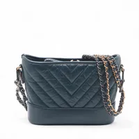 シャネル ガブリエル ファブリック レザー ショルダーバッグ CHANEL （未使用 展示品）シャネル ガブリエル ドゥ シャネル