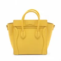 セリーヌラゲージナノ CELINE セリーヌ ラゲージ ナノ ショルダーバッグ レザー