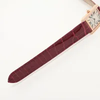 カルティエ タンクルイカルティエ LM WJTA0010 PG PG×革 手巻き