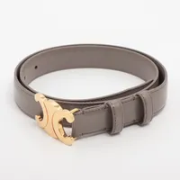 セリーヌ トリオンフ ベルト 75 GP×革 A3732384｜中古ブランド品