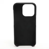 LOUIS VUITTON - LOUIS VUITTON(ルイヴィトン) 携帯電話ケース モノグラム IPHONEバンパー15PROMAX M82888 モノグラム×ノワール レザー、牛革 LOUIS VUITTON ルイ ヴィトン モノグラム IPHONE バンパー 15