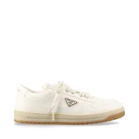 PRADA MILANO ホワイト スニーカー　37 PRADA ホワイト スニーカー ミラノ - メルカリ