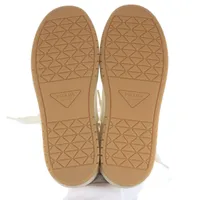 【箱・替え紐付き】PRADA ホワイトレザー スニーカー 箱・替え紐付き】PRADA ホワイトレザー スニーカー