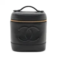 ★極美品★　CHANEL　シャネル　バニティ　キャビアスキン CHANEL】シャネル バニティ ハンドバッグ ココマーク